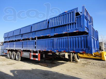 Полуприцеп бортовой - контейнеровоз г/п 60 тонн